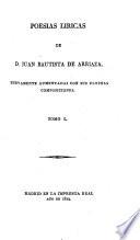 Poesias Liricas de D. Juan Bautista de Arriaza 