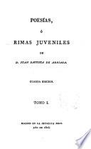 Poesías o Rimas juveniles