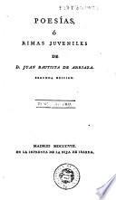 Poesías, ó, Rimas juveniles