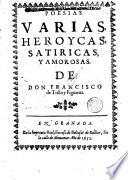 Poesías varias