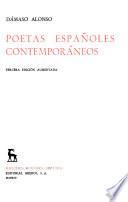 Poetas españoles contemporáneos