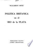 Política británica en el Río de la Plata