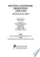 Política exterior argentina, 1989-1999