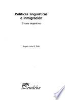Políticas lingüísticas e inmigración
