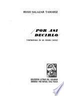 Por así decirlo