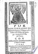 Por don Fernando de Espinosa Zapata y Villanueva ... vecino de la Villa de Utrea, con doña Maria Josepha Calero y Tapia, su muger, sobre separacion y divorcio quoadthorum, & mutuam cohabitanitonem, por malos tratamientos, restitucion de dote, arras, y mitad de gananciales adquiridos constante el matrimonio