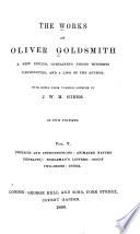 Prefaces and introductions. Animated nature (extracts). Nobleman's letters. Goody two-shoes. Index