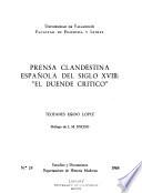 Prensa clandestina española del siglo XVIII