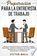 Preparación Para La Entrevista De Trabajo