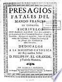 Presagios fatales del mando frances en Cataluña