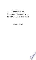 Presencia de Estados Unidos en la República Dominicana