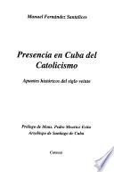 Presencia en Cuba del catolicismo