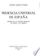 Presencia universal de España