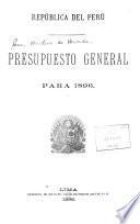 Presupuesto general