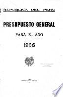 Presupuesto general para ...