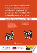 Prevención de la obesidad y mejora del rendimiento académico mediante un programa de actividad física en escolares de 4 a 7 años