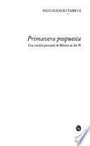 Primavera pospuesta
