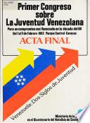 Primer Congreso sobre la Juventud Venezolana