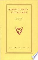 Primer cuerpo... último mar
