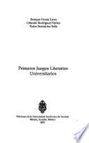 Primeros juegos literarios universitarios