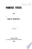 Primeros Versos