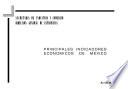 Principales indicadores económicos de México 1974. Enero