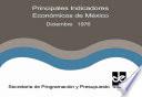 Principales Indicadores Económicos de México 1976. Diciembre
