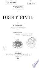 Principes de Droit Civil français