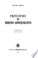 Principios de derecho administrativo