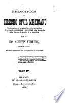 Principios de derecho civil mexicano