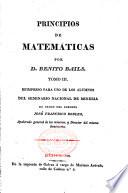 Principios de matemáticas