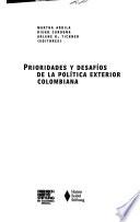Prioridades y desafíos de la política exterior colombiana
