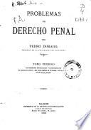 Problemas de derecho penal