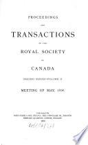 Proceedings and transactions of the Royal Society of Canada