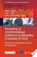 Libro Proceedings of 23rd International Conference on Informatics in Economy (IE 2024)