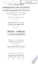 Procès verbaux et discussions
