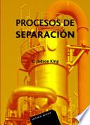 Procesos de separación