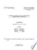 Programa conjunto para el desarrollo agropecuario e industrial