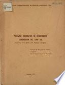 Programa Cooperativo de Investigacion Agropecuaria Del Cono Sur