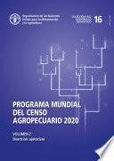 Programa mundial del censo agropecuario