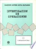 Programación Lineal Investigación de Operaciones 1