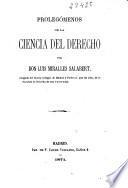 Prolegómenos de la ciencia del derecho