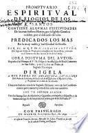 Promptuario espiritual de elogios de los santos