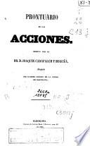 Prontuario de las acciones