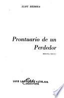 Prontuario de un perdedor