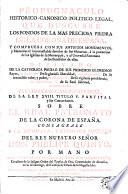 Propugnaculo historico-canonico-politico-legal