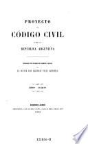 Proyecto de Codigo Civil