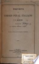 Proyecto de código penal italiano