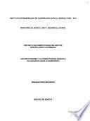 Proyecto de Competitividad del Sector Agropecuario Colombiano