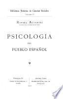 Psicología del pueblo español